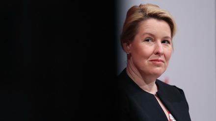 Franziska Giffey, Spitzenkandidatin der Berliner SPD für die Abgeordnetenhauswahl.