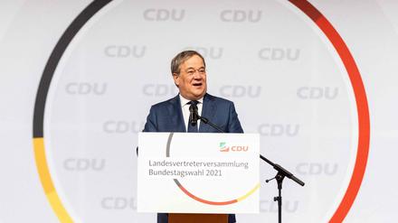 Armin Laschet will Kanzler werden.