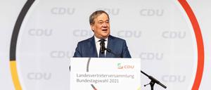 Armin Laschet will Kanzler werden.