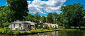 Haus mit Garten am Fluss Dahme in Berlin 