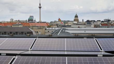 Berlin will bis 2050 25 Prozent des Stroms aus Sonnenenergie beziehen.