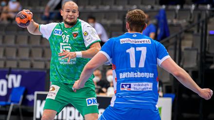 Paul Drux, Mannschaftskapitän der Füchse, ist vielen Spielern ein Vorbild.