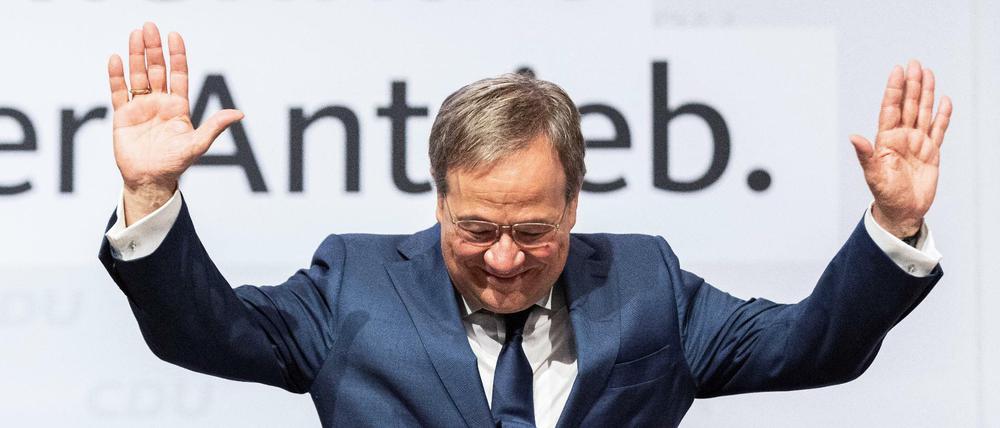 Armin Laschet, Ministerpräsident von Nordrhein-Westfalen und Vorsitzender der CDU (Archivbild)
