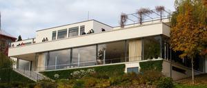 Erbaut 1928/30 von Mies van der Rohe. Die Villa Tugendhat im tschechischen Brno (Brünn).