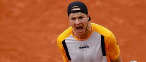 Jan-Lennard Struff steht zum zweiten Mal im Achtelfinale von Roland Garros.