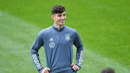 Mit viel Selbstvertrauen reiste Kai Havertz zur Nationalmannschaft.