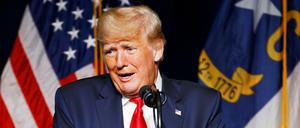 Der ehemalige US-Präsident Donald Trump 