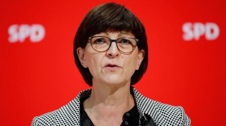 In der Fraktion konnte sich SPD-Chefin Esken mit ihrer Position offenbar nicht durchsetzen.