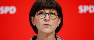In der Fraktion konnte sich SPD-Chefin Esken mit ihrer Position offenbar nicht durchsetzen.