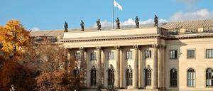 Die Humboldt-Universität.