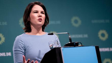 Annalena Baerbock äußert sich am Tag nach der Wahl in Sachsen-Anhalt nicht.