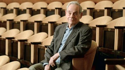 Der Berliner Theater- und Fernsehautor Horst Pillau 2017 im Renaissance Theater in Berlin. Er starb mit 88 Jahren.