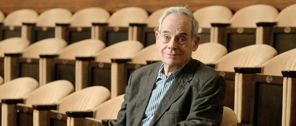 Der Berliner Theater- und Fernsehautor Horst Pillau 2017 im Renaissance Theater in Berlin. Er starb mit 88 Jahren.