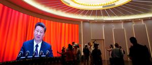Xi Jinping ist auf Lebenszeit gewählt, doch wenn das wirtschaftliche Wachstum sinkt, droht ihm Druck aus dem Parteiapparat.