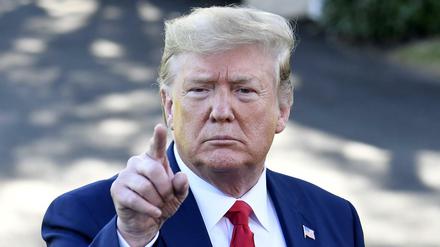 Der frühere US-Präsident Donald Trump (Archivbild von 2019)