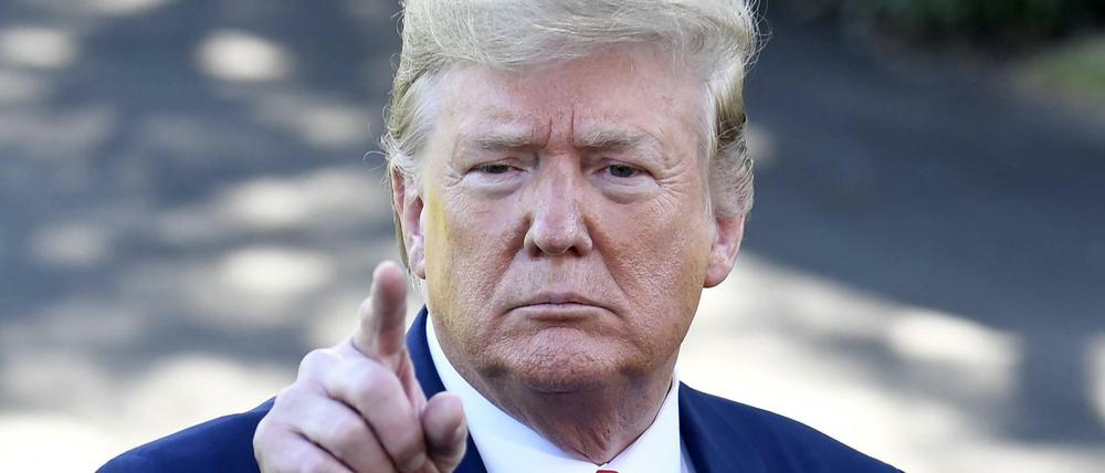 Der frühere US-Präsident Donald Trump (Archivbild von 2019)