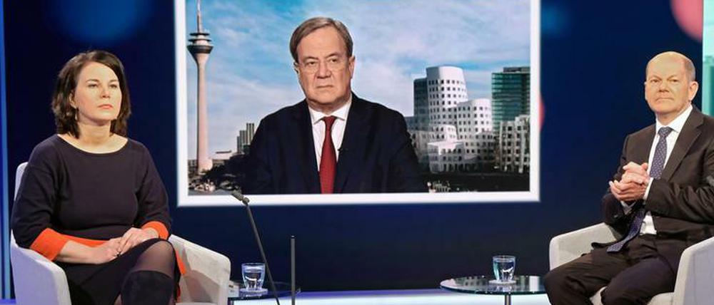 Bei der nächsten Bundestagswahl (hier in der WDR-Seendung "Emanzipation im Krisenkontext - Europas Weg zu mehr Eigenständigkeit vom 20. Mai 2021) wird sich zeigen, wem die Wähler:innen etwas übelnehmen und wem nicht.