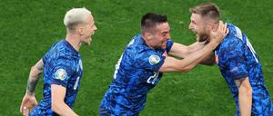 Die Slowakei darf nach dem überraschenden Auftaktcoup auf eine Achtelfinal-Teilnahme