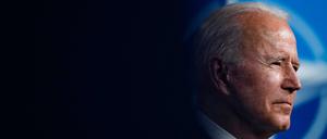 US-Präsident Joe Biden nach dem Nato-Treffen in Brüssel