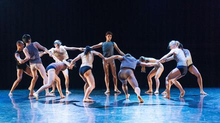 Schülerinnen und Schüler der Staatlichen Ballettschule Berlin bei einer Aufführung im Jahr 2017.