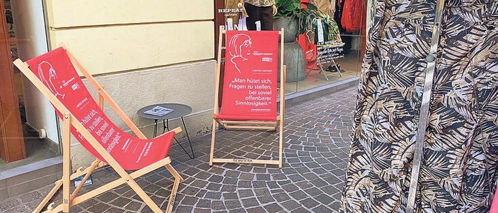 Im Zeichen der Literatur: Auch die Klagenfurter Modehäuser freuen sich schon auf das Bachmann-Lesen