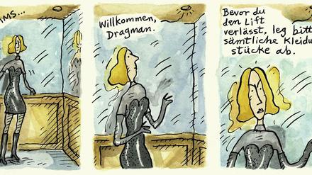 Unkonventioneller Held: Eine Szene aus „Dragman“.