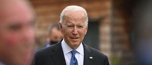 Der US-Präsident Joe Biden beim G7-Treffen.