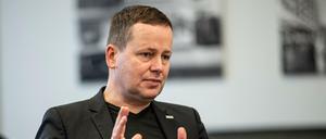Der Berliner Kultursenator Klaus Lederer (Die Linke).