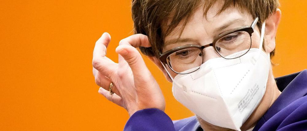 Annegret Kramp-Karrenbauer, Bundesministerin der Verteidigung