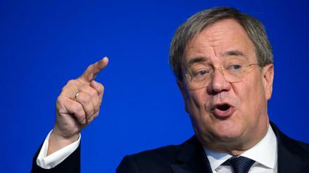 Armin Laschet (CDU), Ministerpräsident in Nordrhein-Westfalen, CDU-Bundesvorsitzender und Kanzlerkandidat der Union