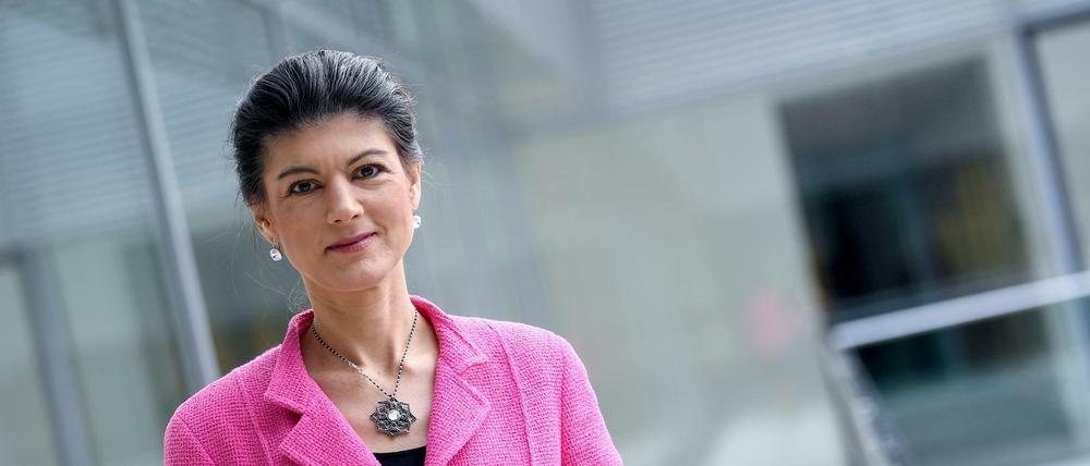 Sahra Wagenknecht, Mitglied der Partei Die Linke.