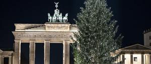 Es weihnachtet in Berlin, aber weiß wird es Heiligabend nicht.