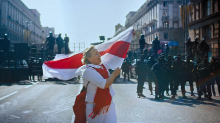 Szene aus dem Belarus-Dokumentarfilm "Courage" 