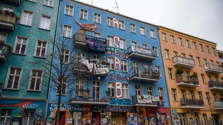 Das Haus in der Rigaer Straße 94.