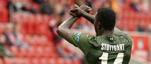 Drei Monate wird Silas Katompa Mvumpa vom DFB-Sportgericht gesperrt.