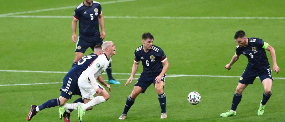 England und Schottland trennten sich am Freitagabend 0:0.