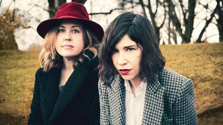 Corin Tucker und Carrie Brownstein sind Sleater-Kinney.