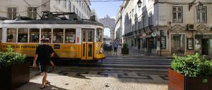 Die portugiesische Hauptstadt Lissabon wird am Wochenende abgeriegelt.