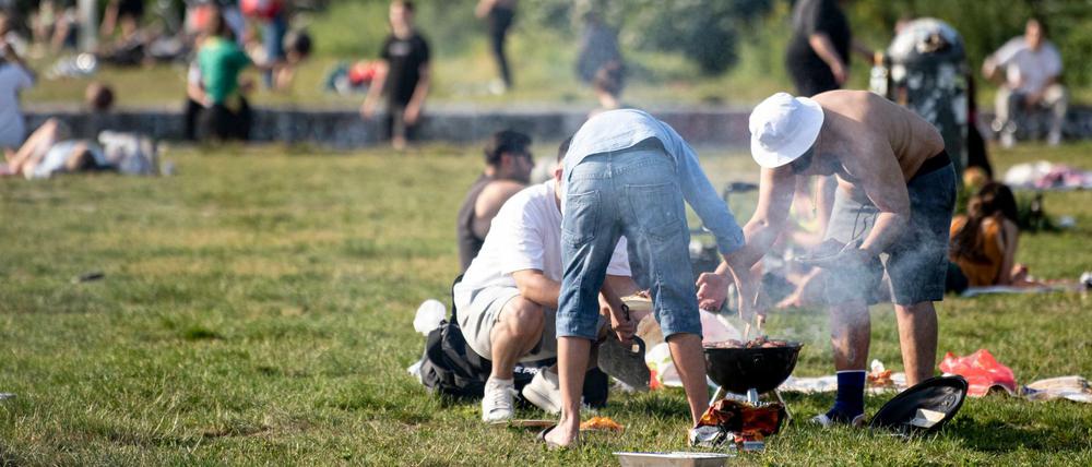Hohe Temperaturen werden in Berlin und Brandenburg in den kommenden Tagen erwartet.