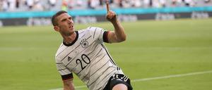 Robin Gosens war der Mann des Tages in München beim 4:2-Sieg gegen Portugal.