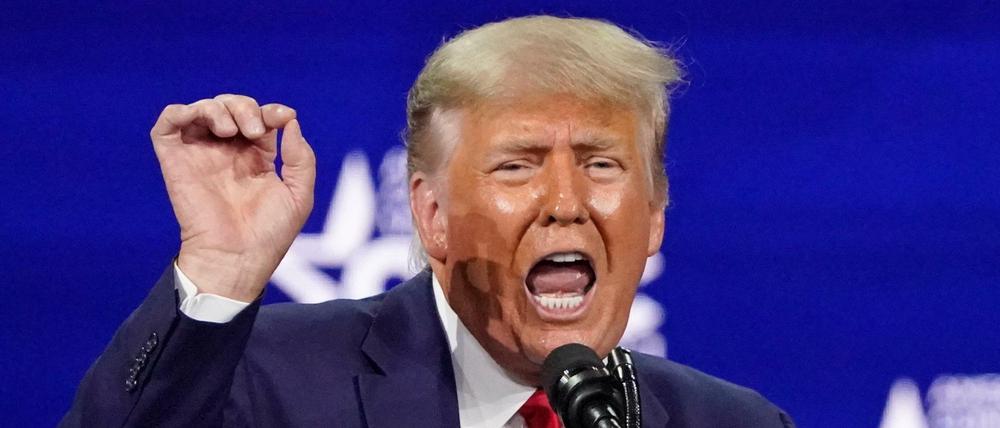Donald Trump, ehemaliger Präsident der USA.