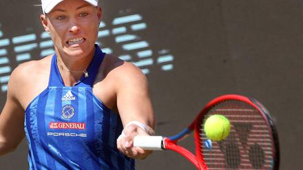 Das war es schon. Angelique Kerber scheidet in Berlin bereits in Runde zwei aus.