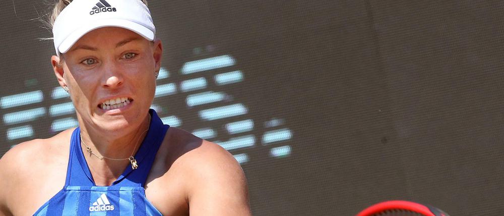 Das war es schon. Angelique Kerber scheidet in Berlin bereits in Runde zwei aus.