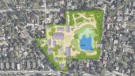 Das Demenzdorf am Wernersee. So stellte sich der private Projektentwickler Koop das und der Öffentlichkeit vor. Doch Berlin hat andere Pläne. 