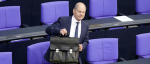 Braucht mehr neue Kredite: Olaf Scholz, Bundesminister der Finanzen.