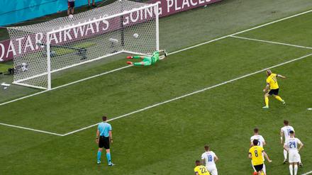Emil Forsberg erzielte am Freitag in der 77. Minute per Foulelfmeter das entscheidende Tor