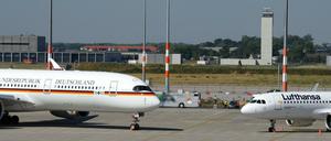 Der Berliner Flughafen BER.