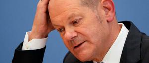 Finanzminister Olaf Scholz kann ein Wahlversprechen der Union nicht nachvollziehen.