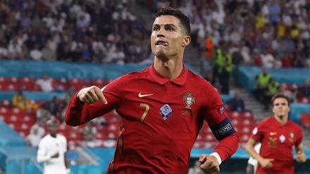 Cristiano Ronaldo hat jetzt 109 Tore für Portugal erzielt – fünf davon allein in der Vorrunde der EM.