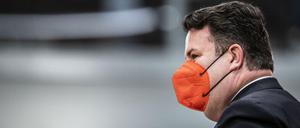 Will FFP2-Masken für Kinder einführen: Bundesarbeitsminister Hubertus Heil.